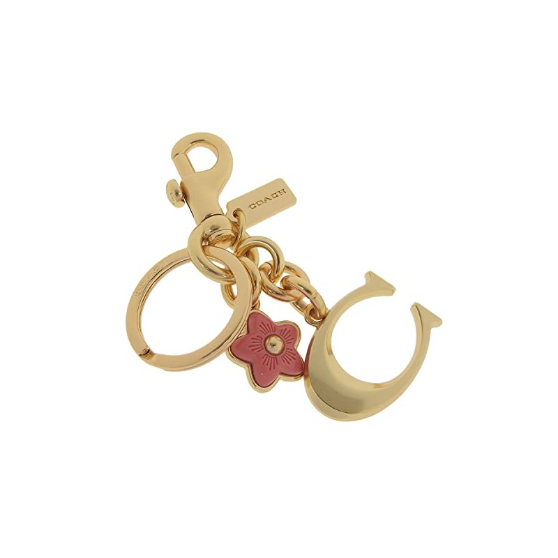 Coach c8627 Women's Key Ring, Gold, gold