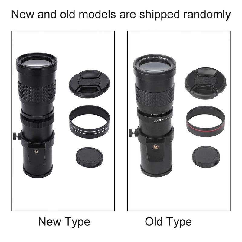 420‑800mm F/8.3‑16 Super Manual Telephoto Zoom Lens For SLR Camera