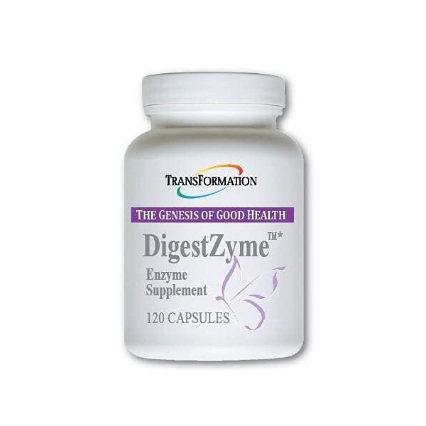 Transformation Enzymes DigestZyme - Support Digestion During Pregnancy and Lactation and Children's Digestive Issue (120)