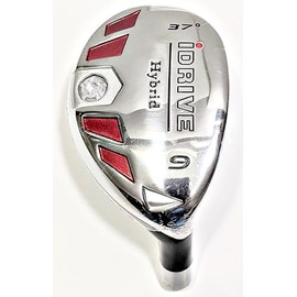 Men's I-Drive #9-37° Loft Hybrid Golf Club with Graphite Shaft, Stiff Flex