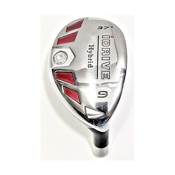 Men's I-Drive #9-37° Loft Hybrid Golf Club with Graphite Shaft,