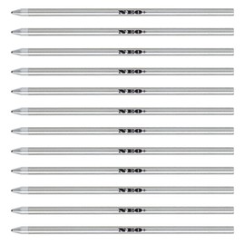 NEO+ SmartPen Livescribe 3 Compatible Ballpoint Pen Refills 67mm Length, D1. Black, blue or red ink. (12 x Blue ink)