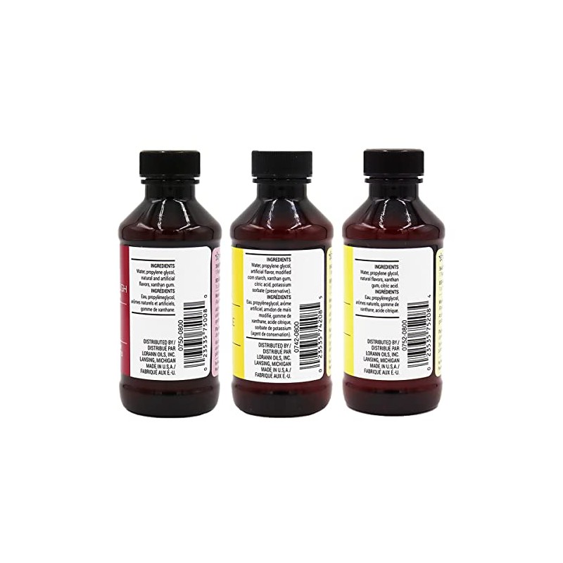 LorAnn Bakery Emulsion 3 pack - Buttery Sweet Dough, Butter