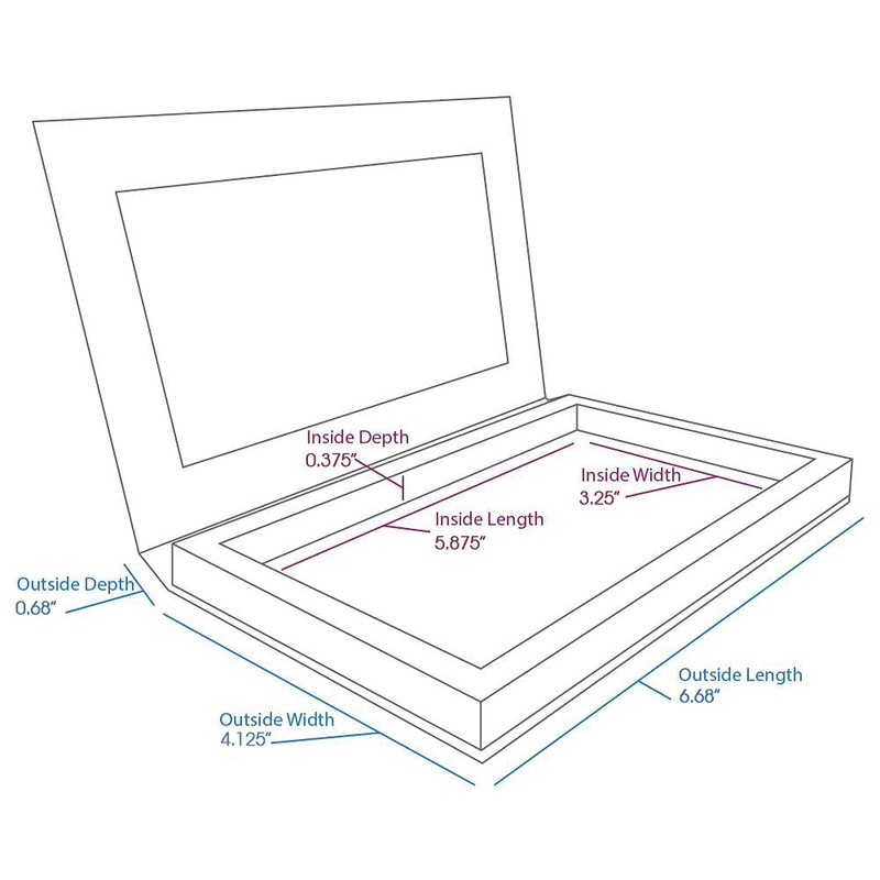 Deep Medium Z Palette Magnetic Makeup Palette, Empty Magnetic Palette,
