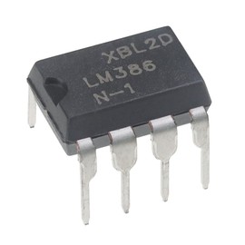 ALLECIN LM386N LM386 Low Voltage Audio Power Amplifier Semiconductor Mono DIP-8 (Pack of 10pcs)
