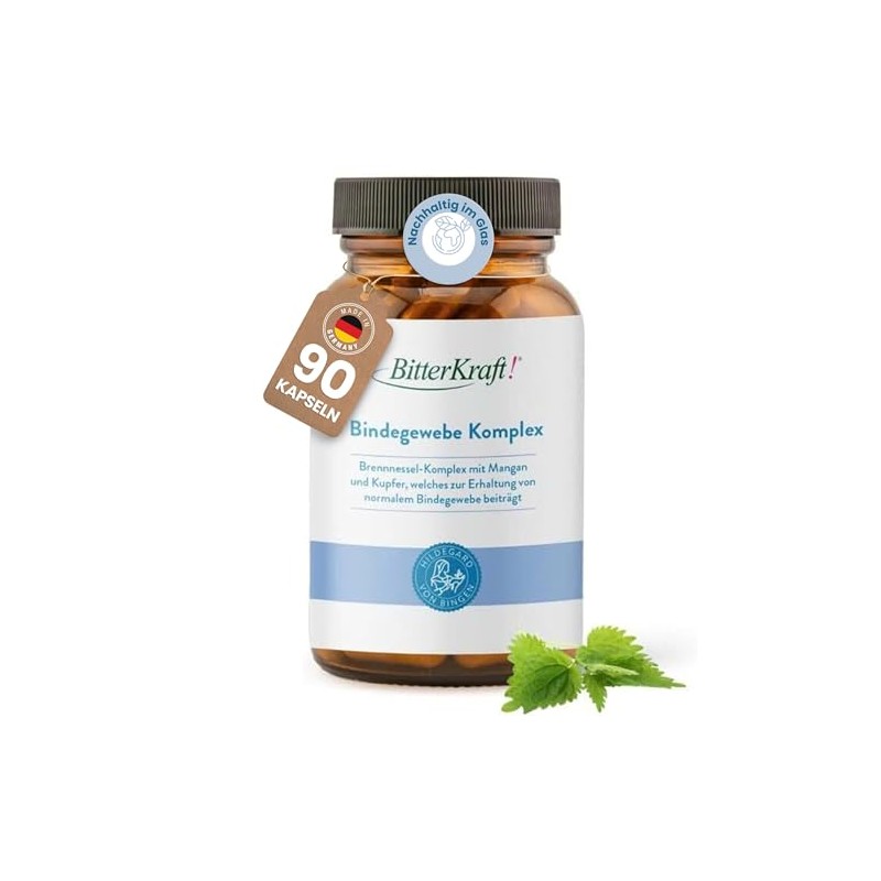 BitterKraft! Connective Tissue Complex - 90 Capsules - Nettle Complex