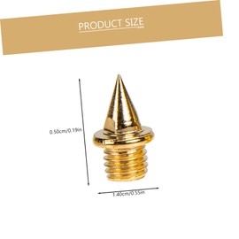 Sosoport 1 Set Professional Sprinting Shoes Spikes Skid Track Nails Durable with Wrench for Easy Installation for Athletic Training and Cross Country