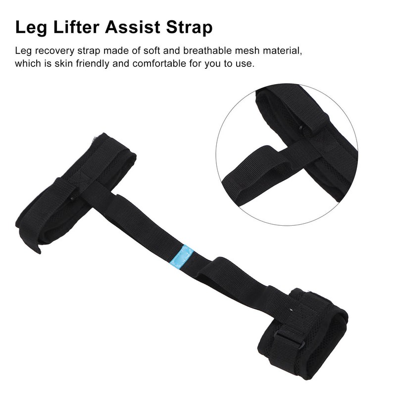 Leg Lifter Strap Soft Breathable Leg Training Recovery Stretching Assist