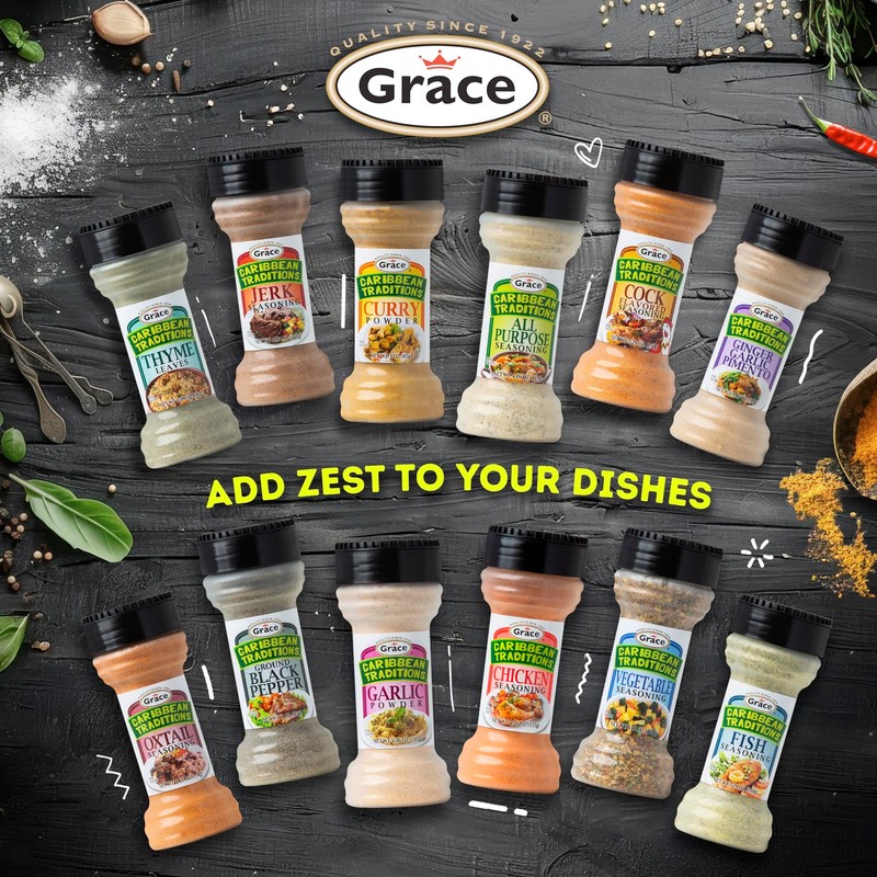 Grace Caribbean Traditions Chicken Seasoning - 2 Pack - Jamaican