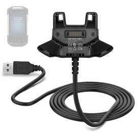 for Zebra Scanner TC77 USB Charger Cable: USB Charging Data Transfer Cord for Symbol TC70 TC77 TC75 TC72 TC55 TC75EK TC700H TC700K TC77HL TC720L TC70x TC75x BT-000318 Barcode Scanner