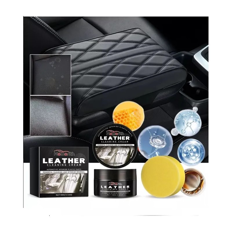 Ho Limpiador De Asientos Piel, Cuero, Vinil, Salas, Bolsas