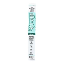 Country Archer - Jerky Turkey Stick Rosemary 1 oz (Pack of 18)