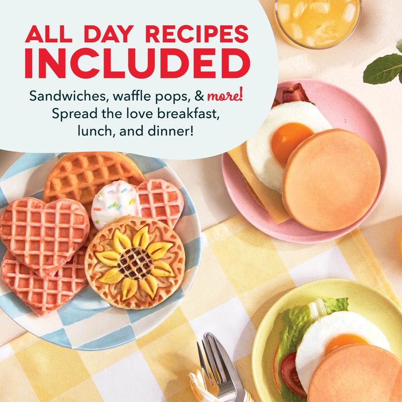DASH MultiMaker® Mini System - Waffle Maker with Six 4”