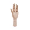 Jointed Hand Plant Holder Flexible Eye Catching Wooden DIY Plant