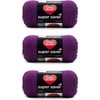 Red Heart Super Saver Dark Orchid Yarn - Paquete de