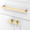 Asimerdeco AR006 10 Pack Brushed Gold Cabinet Pulls 7.5 Inch(192mm)