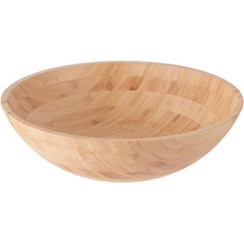 Lipper International Bamboo Wood Salad Bowl