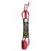 Pro-Lite Competition Style Surf Leash (Maroon, 6'0)