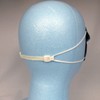 Mitsuya M65846 Hook Belt for Masks, Stretchable, White, Made in