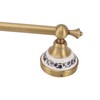 Towel Bar European Style Single Rod Hanging Bath Towel Holder