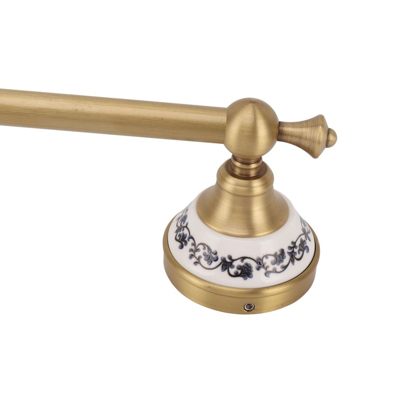 Towel Bar European Style Single Rod Hanging Bath Towel Holder