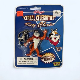 Kellogg Tony The Tiger Key Chain Kellogg's Frosted Flakes Fun 4 All NOS VTG 1998