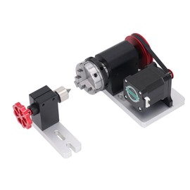 CNC Module Kit, 4:1 Belt Reduction Ratio Chuck Fourth Axes Kit TTC450 Milling Machine