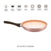 HUDSON Ceramic Nonstick Fry Pan 9.5 Inch Cookware, Pots and