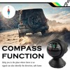 Compass for Car with Bottom Stick Car Compass Ball,Adjustible and