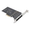 2.5Gb PCIe Network Card Professional 4 RJ45 Ports RTL8125BG Chip