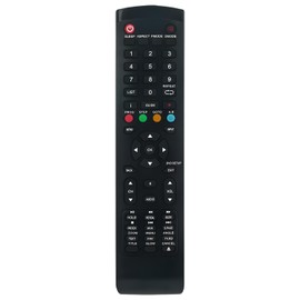 LTRCK17 Remote Control Replacement for Linden TV L24HTV17A L32HTV17A GVA K103 L39HTV17A L50HTV17A