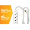 Woods 41026, 250 Joules Protection 3-Outlet 250J Surge Protector with