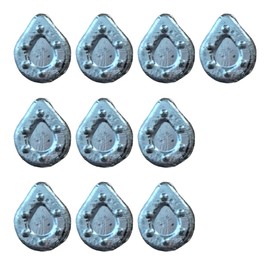 PRO FILSTAR Inline Flat Ground Lead Fishing Set 10 x 80 g - Gripper Lead Fishing - Fishing Lead Set - Ground Fishing - Pear Lead - Lead Weight - Fishing Lead - Flat Fishing Weights - Lead Weights -