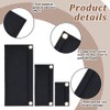DELORIGIN Pack of 4 Purse Organiser Insert with Eyelet Pocket