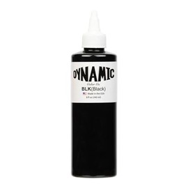 Dynamic color co. Tatto Ink 240ml 8oz for Tattoo Lining & Shading