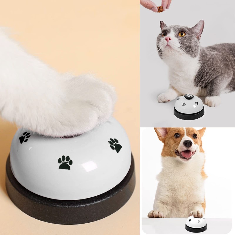 (2 Pack) Pet Doorbells, Proxima Direct Metal Bell Dog Training