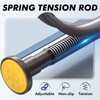 Ycinadou Bronze Shower Curtain Rod Tension 30 to 80 Inch,1