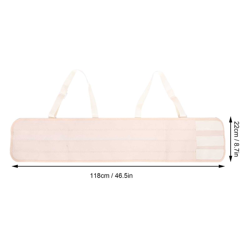 Rib Fracture Strap Adjustable Chest Support Brace Breathable Lumbar Protector