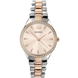 Sekonda 2956 Ladies Rose Gold & Silver Watch