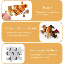 Brand: PICKFORU Vintage Food Puzzles for Adults 1000 PiecesColorfu