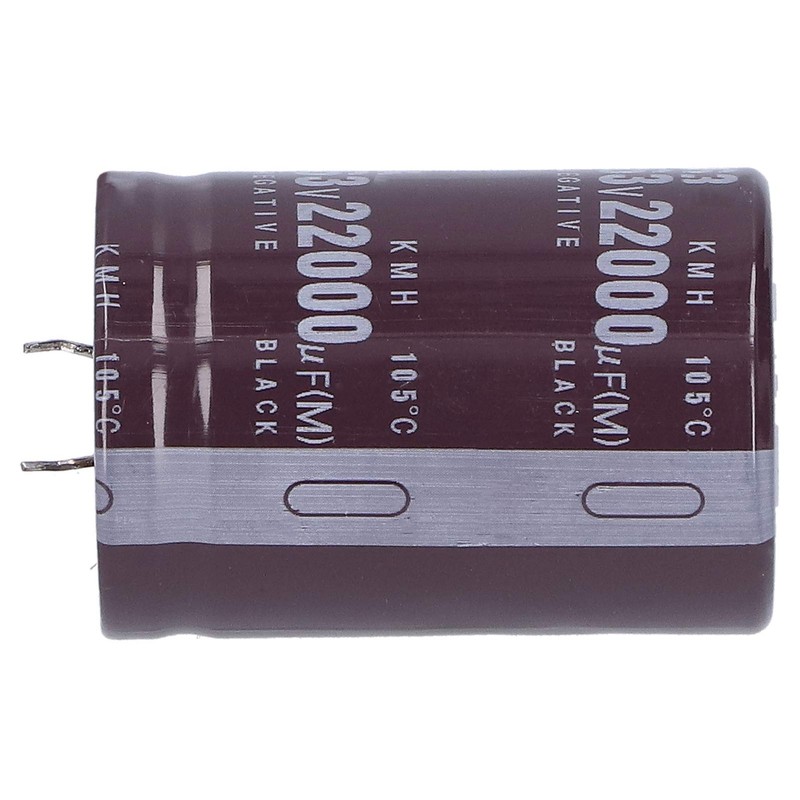 2-Piece Electrolytic Capacitor Aluminium 22000μF 63V 105°C Energy Storage Component