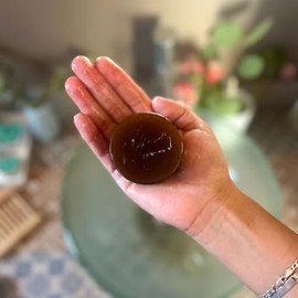 NANAH Jabón Facial en barra de Tepezcohuite I Hidratante, Reafirmante, Antiarrugas I Ideal para la Prevención de Acné y Cicatrices I Sin sulfatos y Si