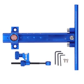 Archery Recurve Bow Sight T Shape Adjustable Metal Shooting Target Sight Archery Competition Accessories Blue