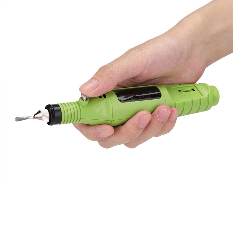 Electric Manicure Nail Toe Drilling Machine with Grinding Head Set