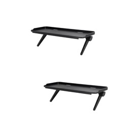 LIFKOME 2pcs Monitor Mount Bracket Flat Screen Tv Stand Monitor Riser Screen Shelf Tv Storage Shelf Non-Slip Surface