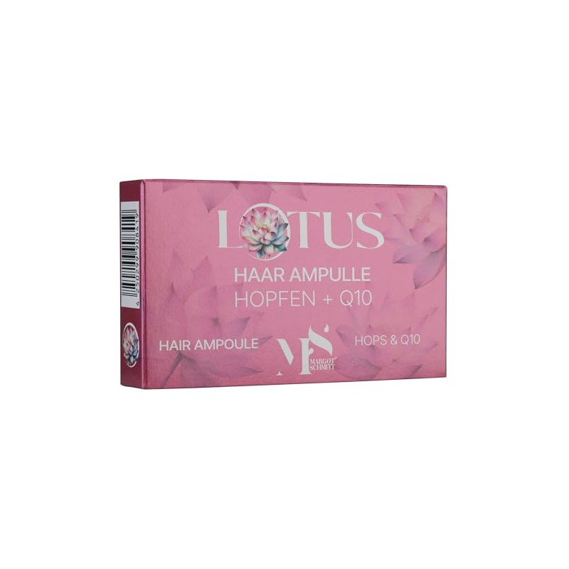 Margot Schmitt Lotus Ampoules with Hops and Q10, 6 x