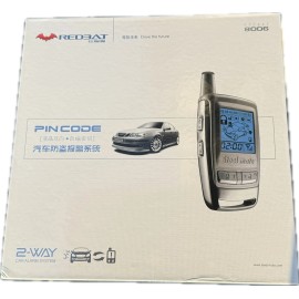 Steelmate Redbat 8006 Car Alarm System – 2 Way LCD Remote, Anti-Hijack