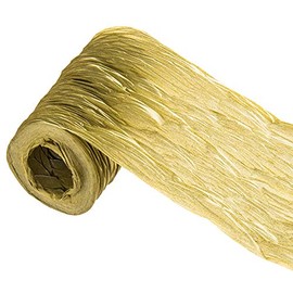 HEADS PR-50OV Heads, Ribbon, 2.0 inches (5 cm) x 32.8 ft (10 m), Khaki, 1 Roll, Paper Raffia, Wide