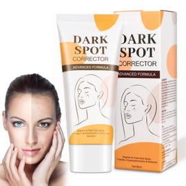 Aufhellende Creme 60ml, Whitening Cream, Feuchtigkeitscreme, Spendet Feuchtigkeit, für Einen Ebenmäßigen, Strahlenden Teint, Reduziert Trockene Linien für Das Gesicht, für Frauen und Männer, cream5-8