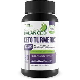 3X Pro Complete Balanced Keto Cleanse - 3 Month Supply - Help Flush Waste & Toxins - Keto Friendly Detox Cleanse with Psyllium - Natural Antioxidant Support - Aid Detoxification - Keto Turmeric